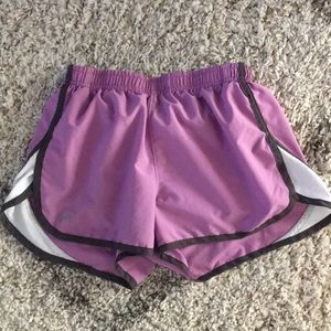 Purple Under Armor Running Shorts